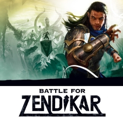 Logo Battle for Zendikar s planeswalkerem Gideon