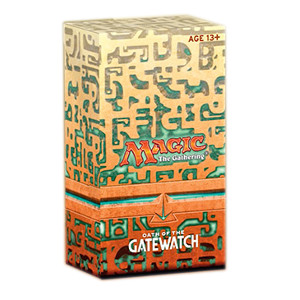 Oath of the Gatewatch prerelease krabička Oath of the Gatewatch prerelease krabička