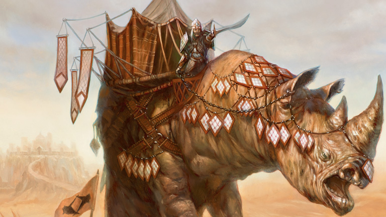 Obrázek z Magicové karty Siege Rhino Obrázek z Magicové karty Siege Rhino