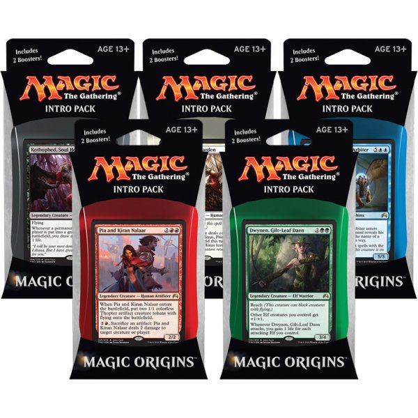 Set všech Intro Packů z edice Magic Origins