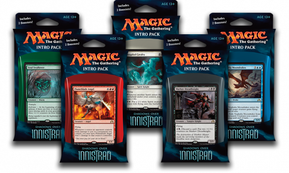 Intro Packy ze Shadows over Innistrad
