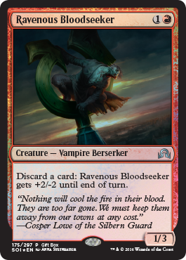 Shadows over Innistrad Holiday Gift Box - promo karta Shadows over Innistrad Holiday Gift Box - promo karta