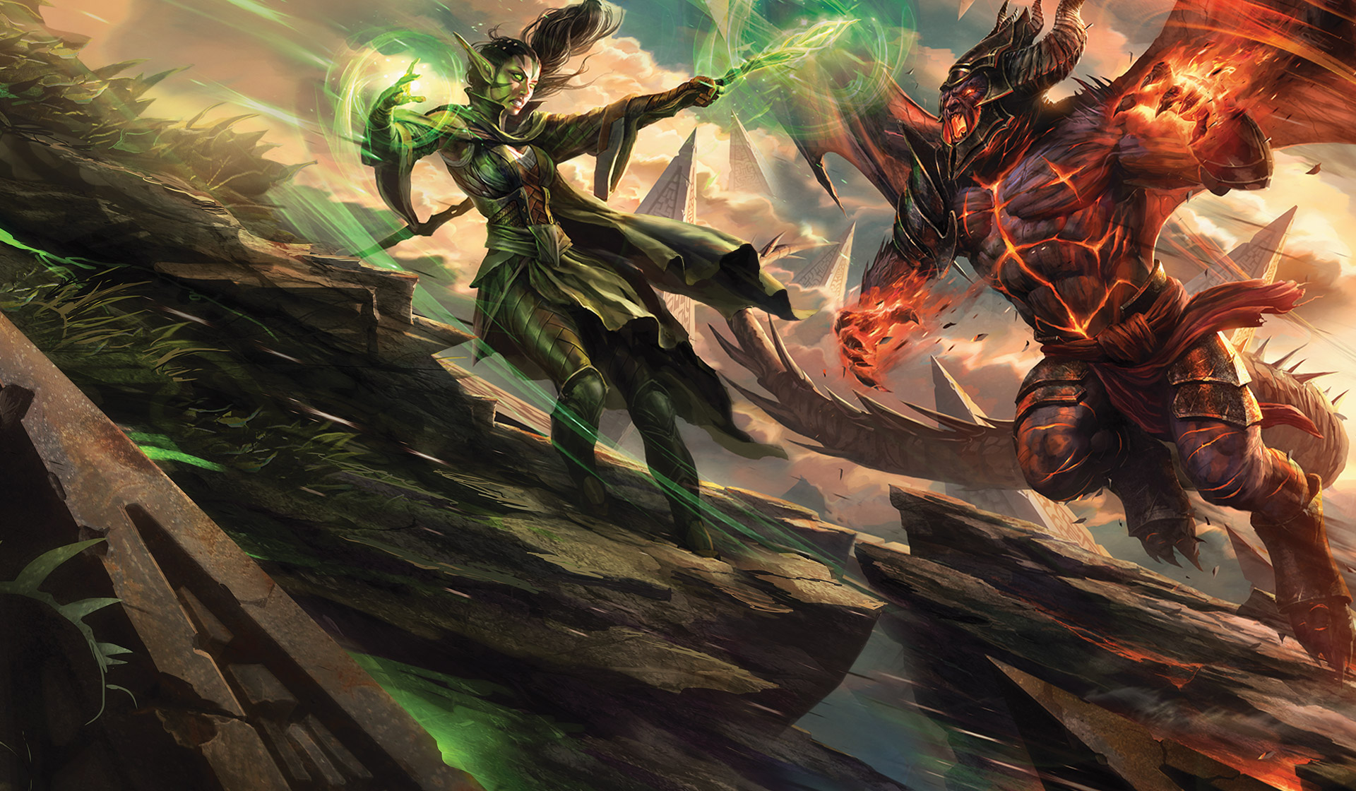 Tématický obrázek z Duel Decks: Nissa vs. Ob Nixilis Tématický obrázek z Duel Decks: Nissa vs. Ob Nixilis