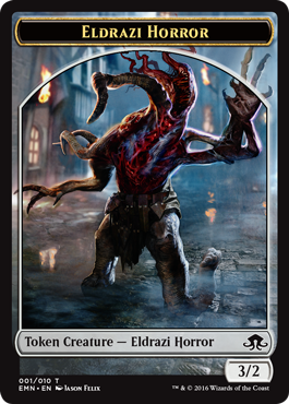 Eldritch Moon token - Eldrazi Horror