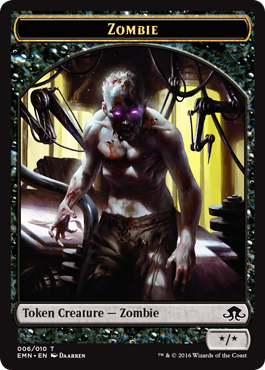 Eldritch Moon token - Zombie 4