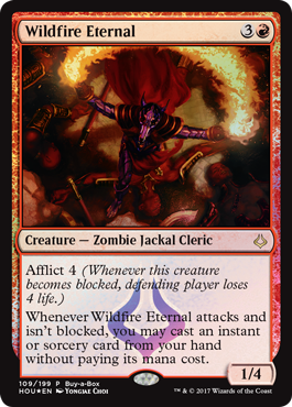 Hour of Devastation Buy-a-box promo Wildfire Eternal Hour of Devastation Buy-a-box promo Wildfire Eternal