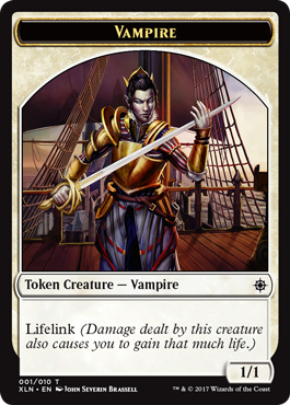 Ixalan tokens - Vampire token