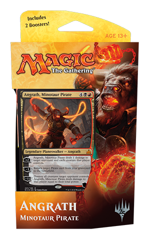 Magic the Gathering Rivals of Ixalan Planeswalker Deck: Angrath, Minotaur Pirate