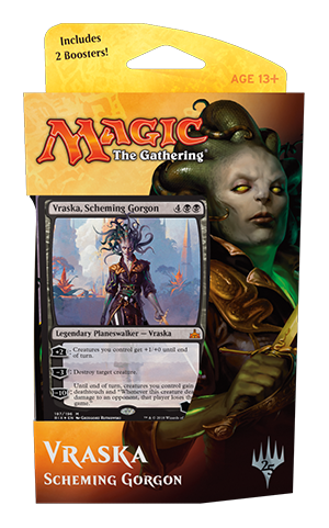 Magic the Gathering Rivals of Ixalan Planeswalker Deck: Vraska, Scheming Gorgon Magic the Gathering Rivals of Ixalan Planeswalker Deck: Vraska, Scheming Gorgon