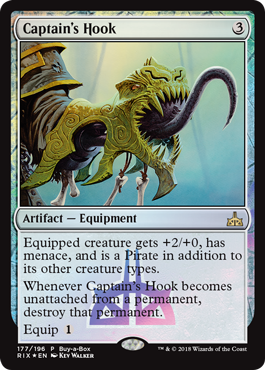 Rivals of Ixalan Buy-a-box Promo - Captain's Hook