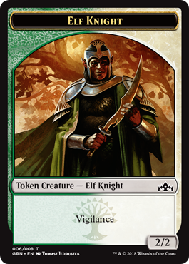 Elf-Knight Token