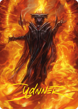 Sauron, the Dark Lord - Art Card
