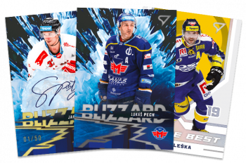 Hokejové karty české Tipsport extraligy Blizzard a League Best