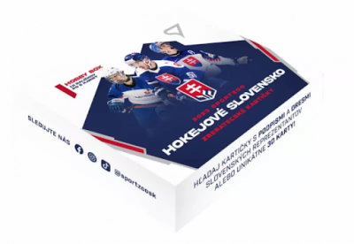 Sběratelské hokejové karty Slovenské reprezentace Hobby Box