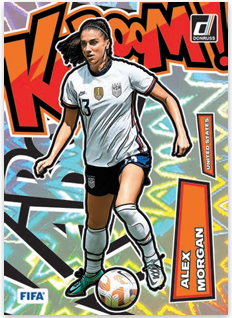 FIFA Donruss sběratelské karty Kaboom! Alex Morgan