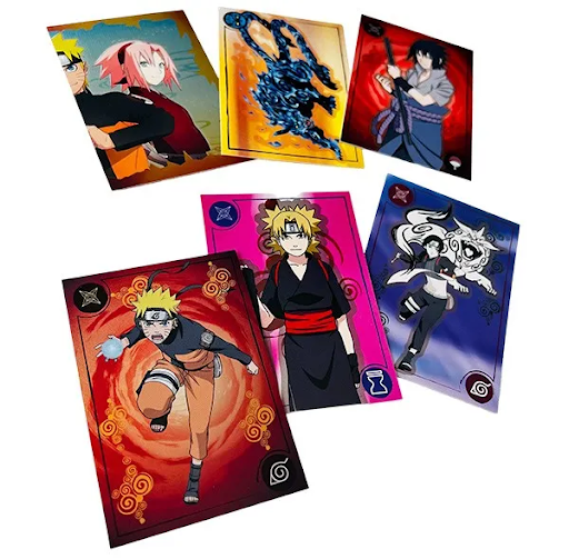 Speciální druhy sběratelských karet Naruto