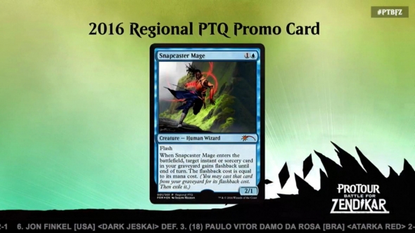 Snapcaster Mage - regional PTQ promo