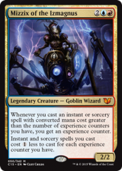 Commander 2015 - Seize Control - generál Mizzix of the Izmagnus