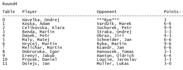 Pairings4