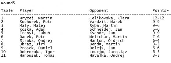 Pairings5