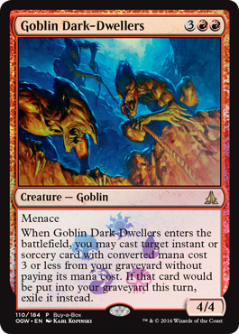 Buy a box promo Goblin Dark-Dwellers
