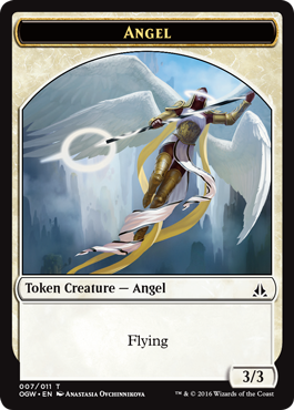 Token Angel z Oath of the Gatewatch