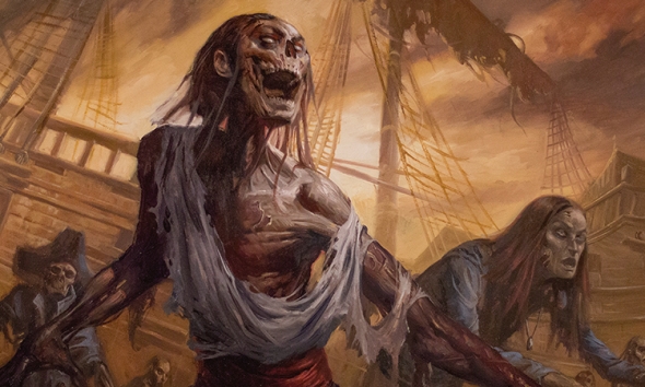 Říjnové FNM promo Rise from the Tides - art