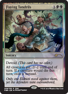 Zářijové FNM promo Flaying Tendrils