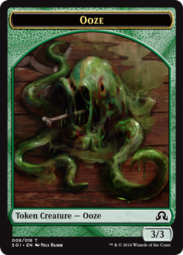 Shadows over Innistrad token - Ooze