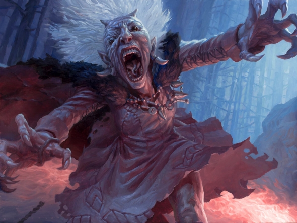 Obrázek z Magicové karty Demon-Possessed Witch