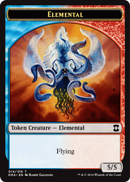Eternal Masters token - Elemental 2