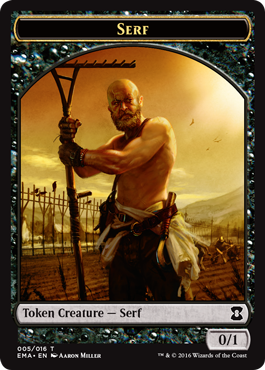 Eternal Masters token - Serf