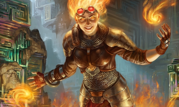 Obrázek z Magicové karty Chandra Flamecaller