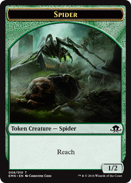 Eldritch Moon token - Spider
