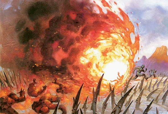 Obrázek z Magicové karty Fireball