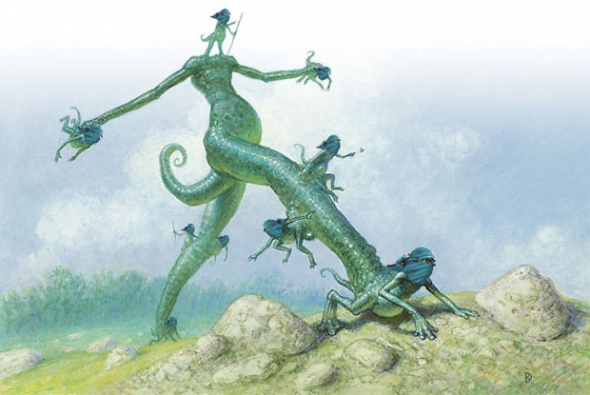 Obrázek z Magicové karty Chameleon Colossus