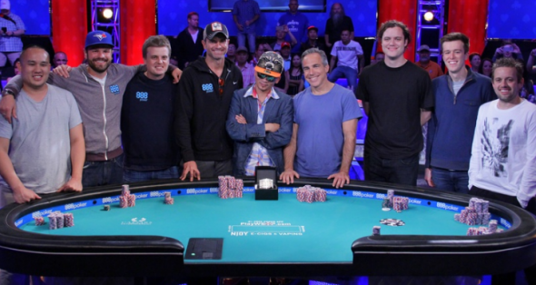 Final Table z WSOP 2016