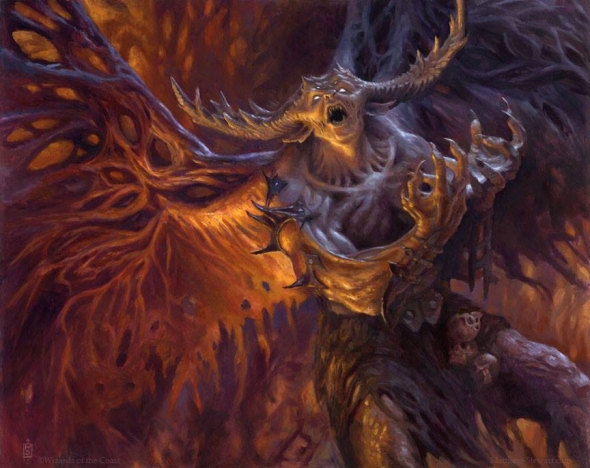 Obrázek z Magicové karty Mindwrack Demon ze Shadows over Innistrad