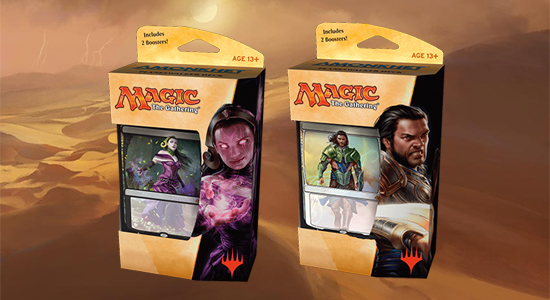 Recenze Amonkhet Planeswalker decks