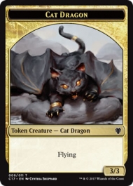 Cat Dragon token