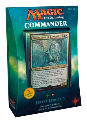 Magic the Gathering Commander 2017 - Feline Ferocity