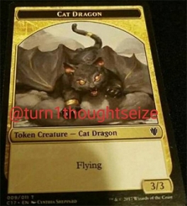 Cat Dragon token