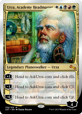 Urza, Academy Headmaster