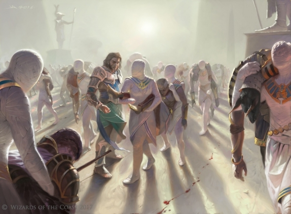 Anointed Procession Art