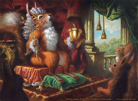 Obrázek z Magicové karty Earl of Squirrel
