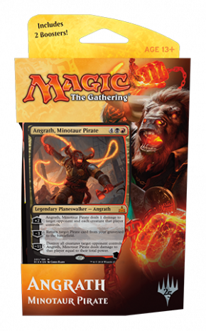 Magic the Gathering Rivals of Ixalan Planeswalker Deck: Angrath, Minotaur Pirate