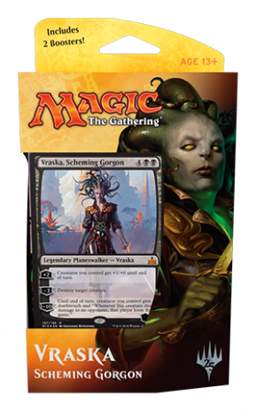 Magic the Gathering Rivals of Ixalan Planeswalker Deck: Vraska, Scheming Gorgon