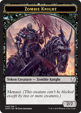 Zombie Knight token