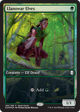 Dominaria Open House Promo - Llanowar Elves