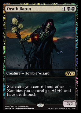 Magic 2019 Core Set Convetion Promo - Death Bron